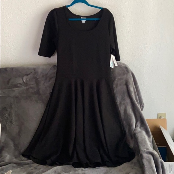 LuLaRoe Dresses & Skirts - Lularoe Nicole 2XL NWT Black